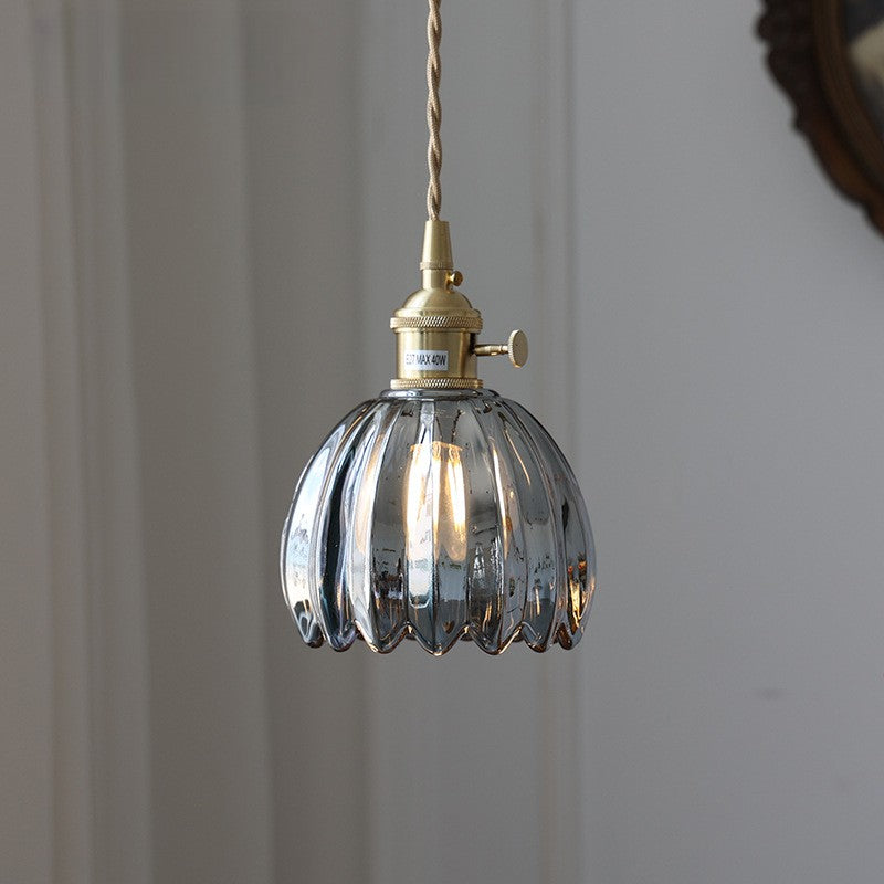 Lámpara de Techo con Colgante de Cristal Japonés Elegant