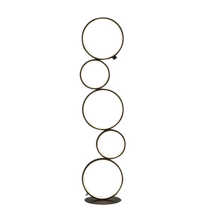 Elegant Circle Floor Lamp for Cozy Home Lighting