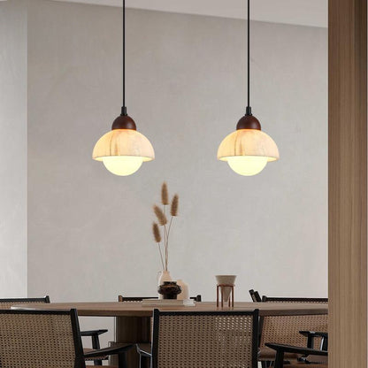 Alab Marble Pendant Light - Elegant Stone Pendant Fixture