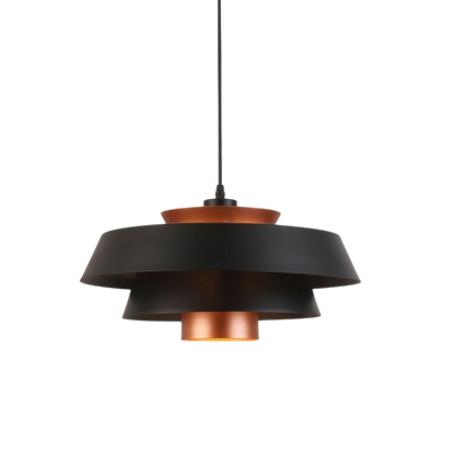 Lustre rétro en forme de pot pour une ambiance chaleureuse