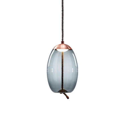 Lustre suspendu Hempoire en or rose pour une ambiance élégante et chaleureuse