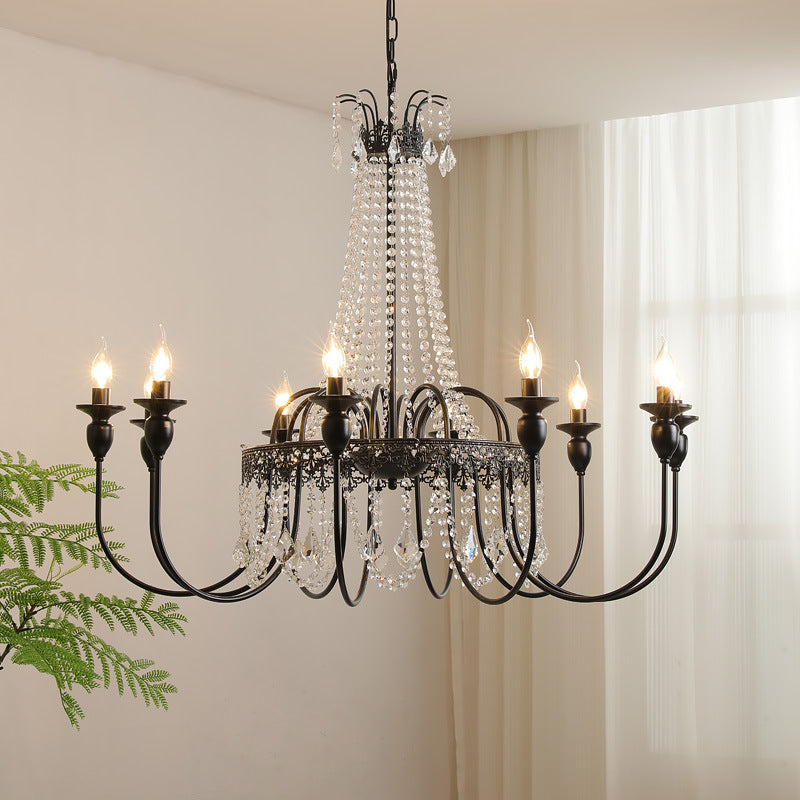 Élégant Lustre de Chambre en Cristal