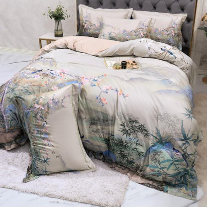 Solitude Duvet Cover Set (Long-staple Sateen Cotton)