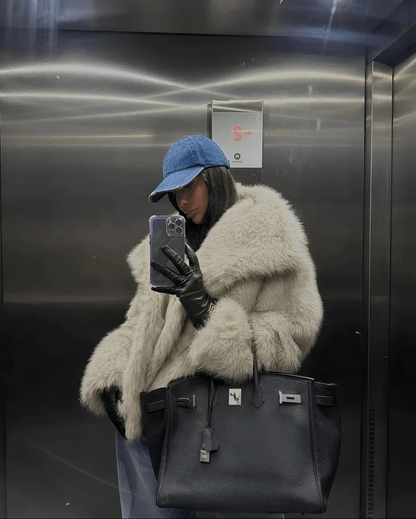 KATARINA | MANTEAU EN FOURRURE