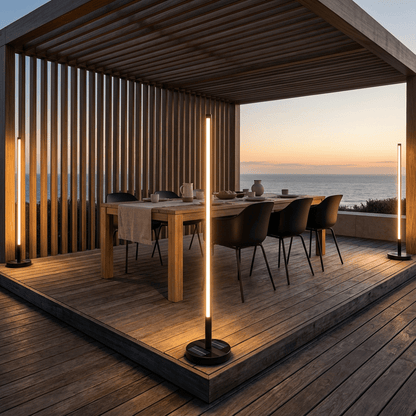 Solar Outdoor Floor Lamp