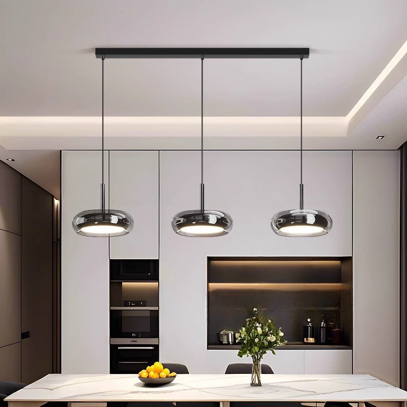 3-Light Pendant Lamp for Kitchen Ceiling Illumination