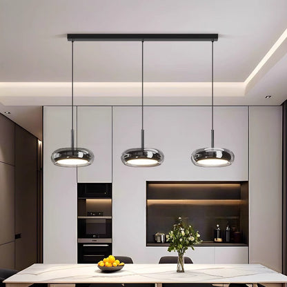 3-Light Pendant Lamp for Kitchen Ceiling Illumination