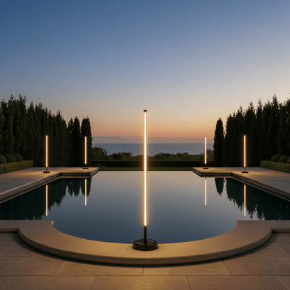 Solar Outdoor Floor Lamp