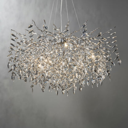Crystalline Luxe Chandelier