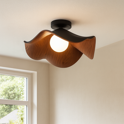 Lustre sur Plafond en Forme de Fleur Rusola pour une Ambiance Éclatante