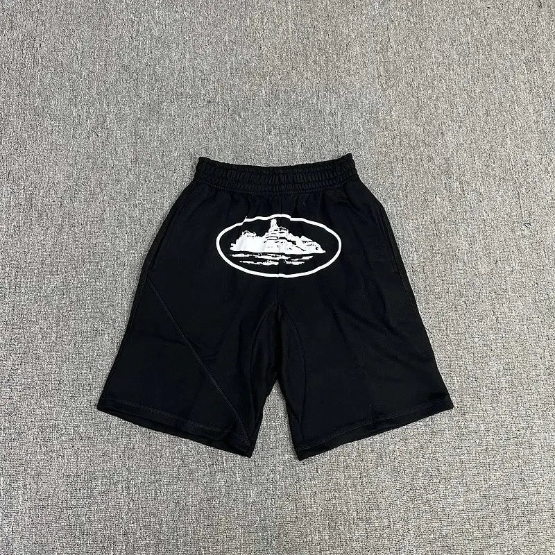 Summer Boat Print Shorts