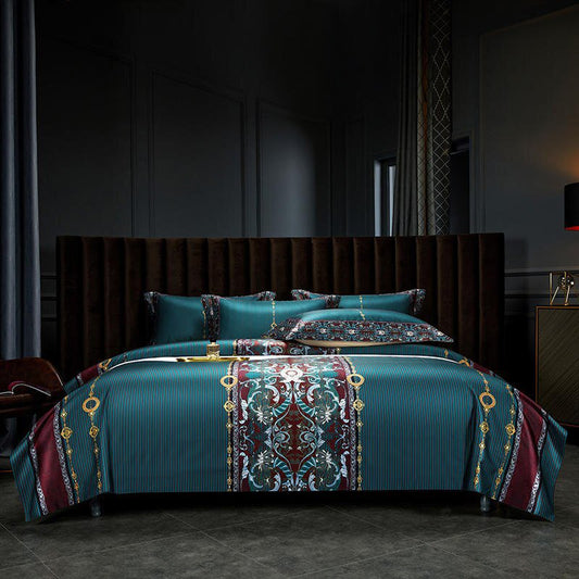 Ode to Provence Duvet Cover Set (Long-Staple Sateen Cotton)