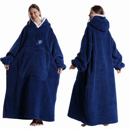 Cozy Hooded Blanket Robe