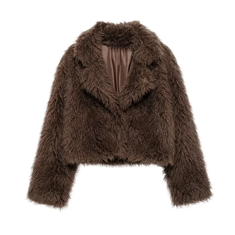 Faux Fur Short Jacket
