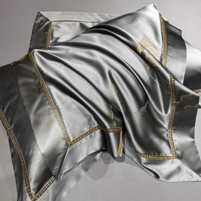 Golden Mist Duvet Cover Set (Long-staple Sateen Cotton)