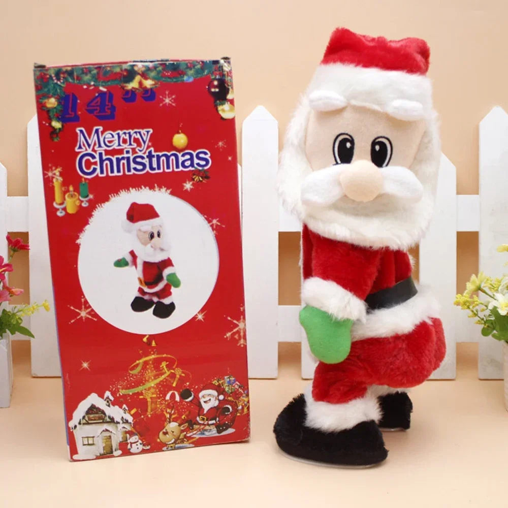 Dancing Santa Musical Doll