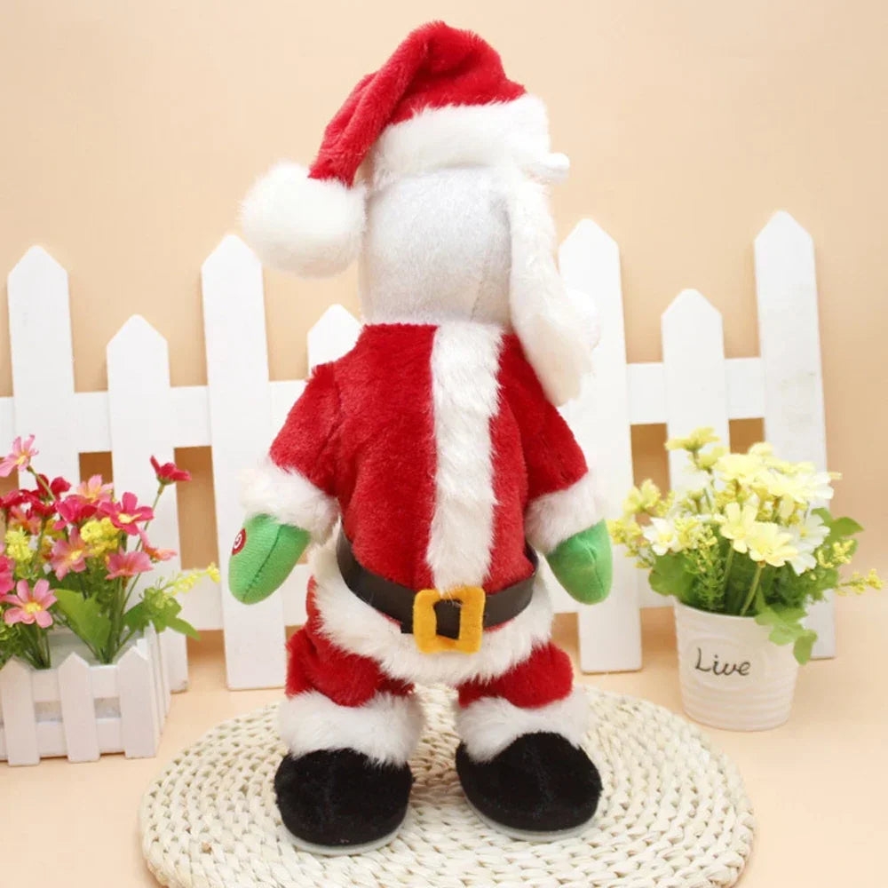 Dancing Santa Musical Doll