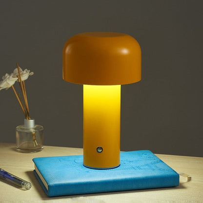 Italian Style Mushroom Cordless Table Lamp Nordic Luxury