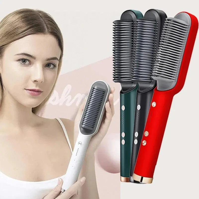 Mini Hair Straightener Comb