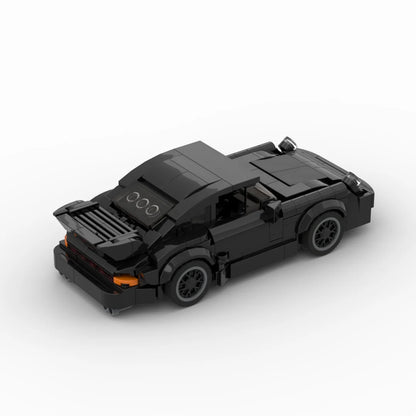 MOC-Black Bird 930 Turbo racing sports car Vehicle Racer Building Blocks Brick Creative Garage Toys