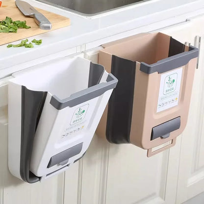 Collapsible Space-Saving Trash Can