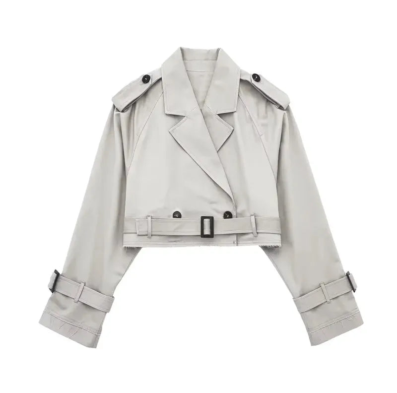Lila | Short Trenchcoat