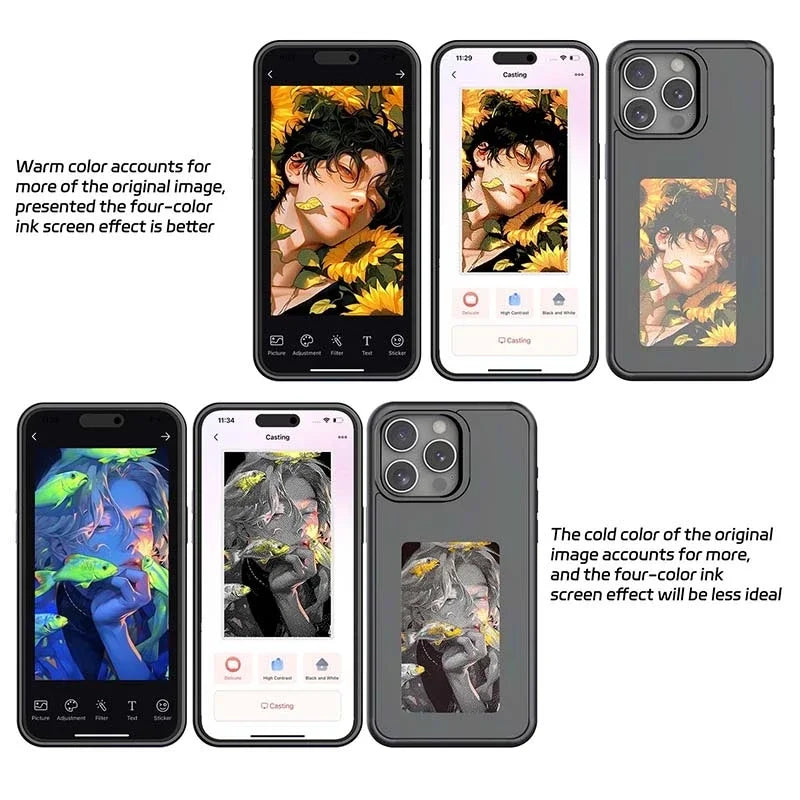 Smart E-ink Phone Case