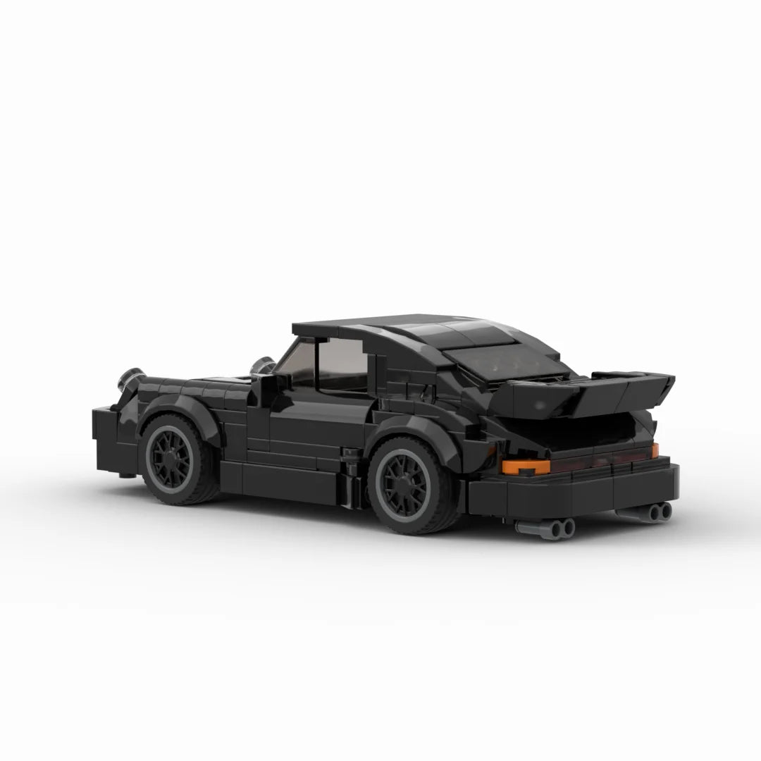 MOC-Black Bird 930 Turbo racing sports car Vehicle Racer Building Blocks Brick Creative Garage Toys
