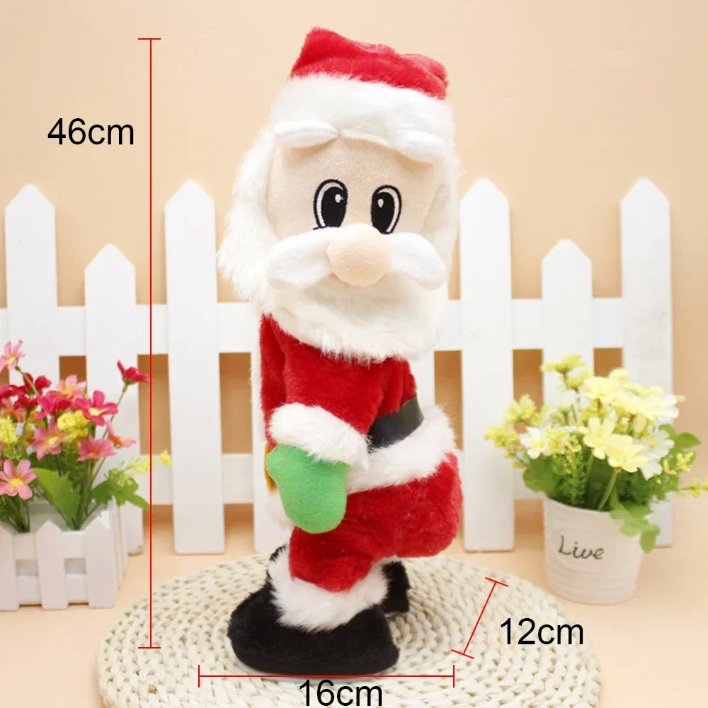 Dancing Santa Musical Doll