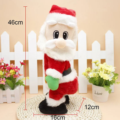 Dancing Santa Musical Doll