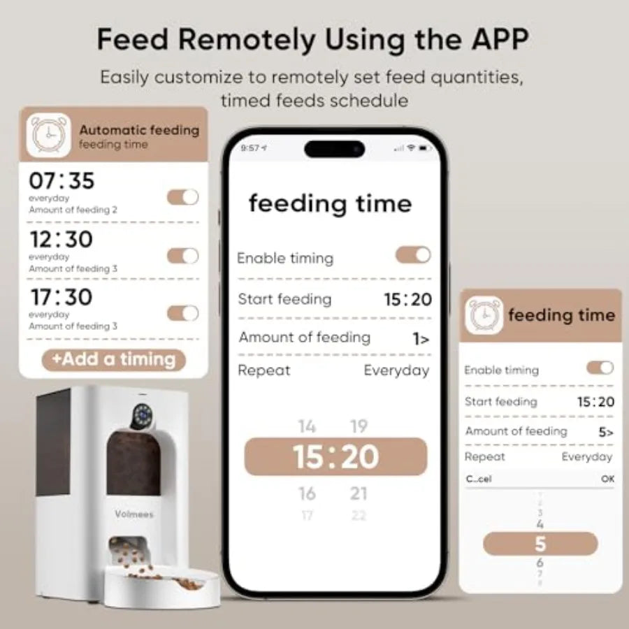 Smart Interactive Pet Feeder