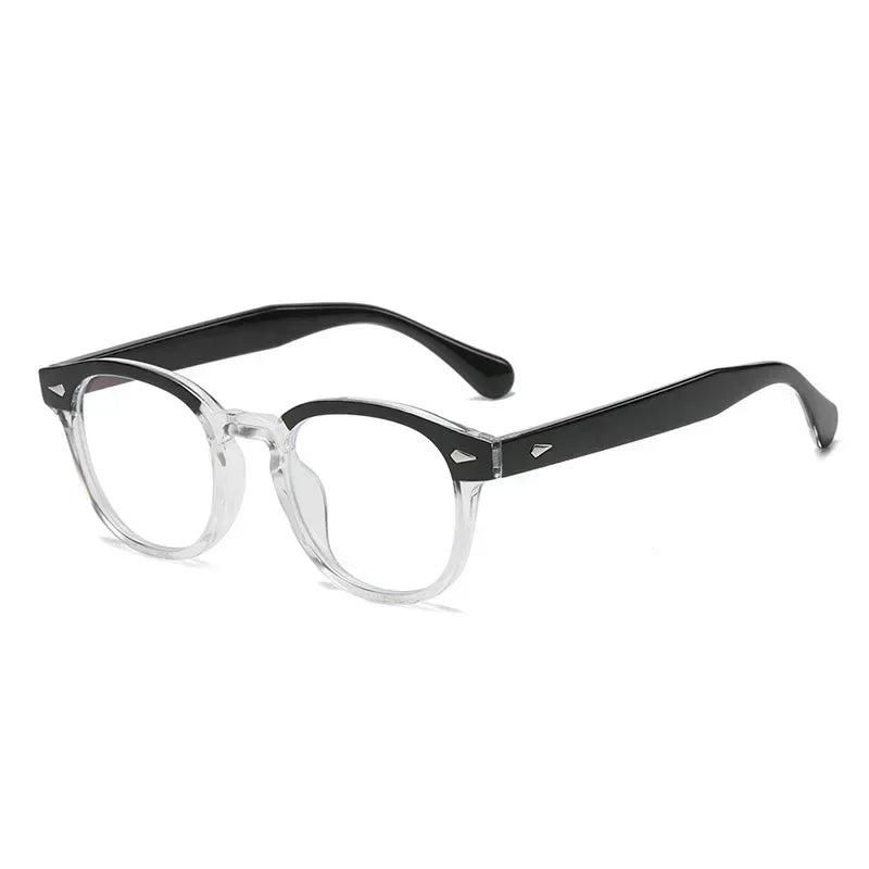 Retro Rivet Round Sunglasses