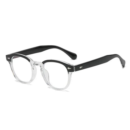 Retro Rivet Round Sunglasses