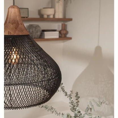 Élégant Plafonnier Design Japonais