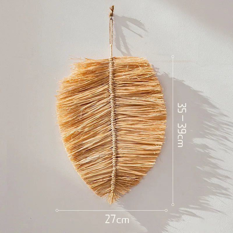 Rustic Straw Wall Decor