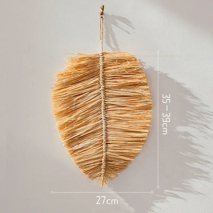 Rustic Straw Wall Decor