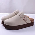 Comwarm Women's Leather Clogs