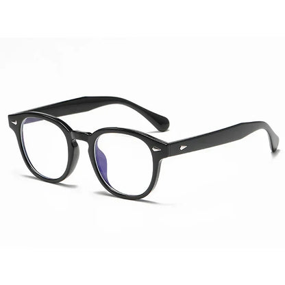 Retro Rivet Round Sunglasses