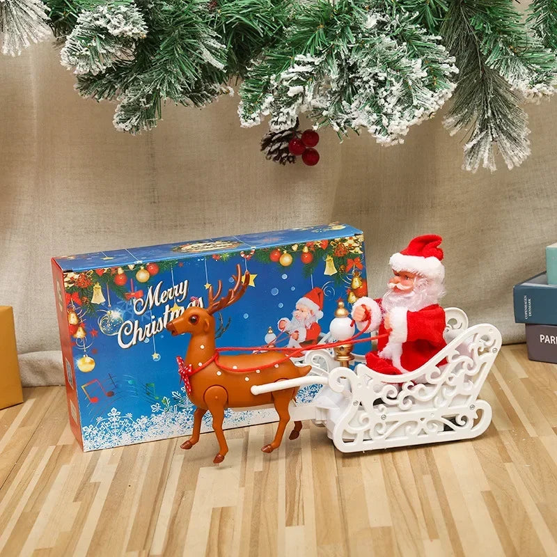 Dancing Santa Musical Doll