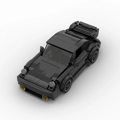 MOC-Black Bird 930 Turbo racing sports car Vehicle Racer Building Blocks Brick Creative Garage Toys