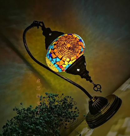 Luxyecs - Turkish Mosaic Table Lamp