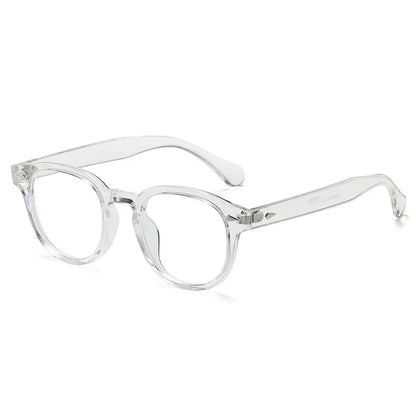 Retro Rivet Round Sunglasses