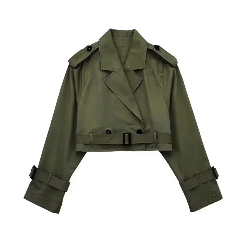 Lila | Short Trenchcoat