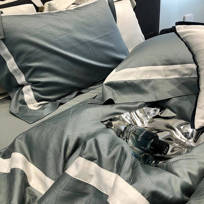 Serene Escape Duvet Cover Set (Long-staple Sateen Cotton)