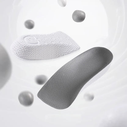 Plantillas ortopédicas para aumento de altura, almohadillas para aumento de altura, espuma viscoelástica transpirable, 7 puntos