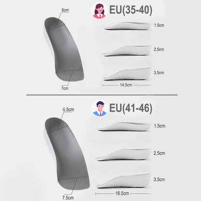 Height Increasing Orthopedic Insoles