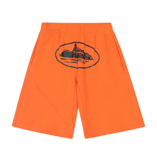 Summer Boat Print Shorts