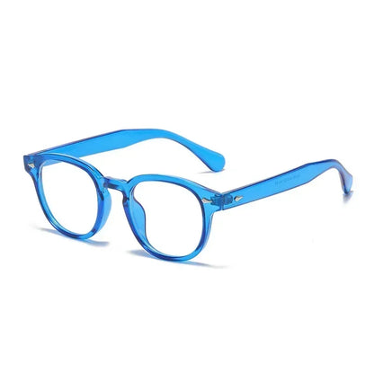 Retro Rivet Round Sunglasses