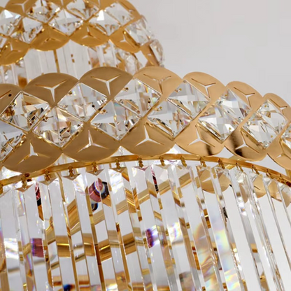 Elegant Modern Crystal Staircase Chandelier