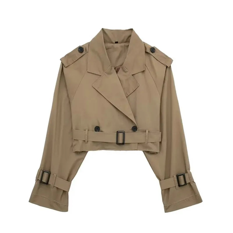 Lila | Short Trenchcoat